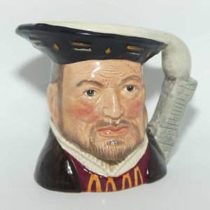 D6647 Royal Doulton small character jug Henry VIII | later stamp