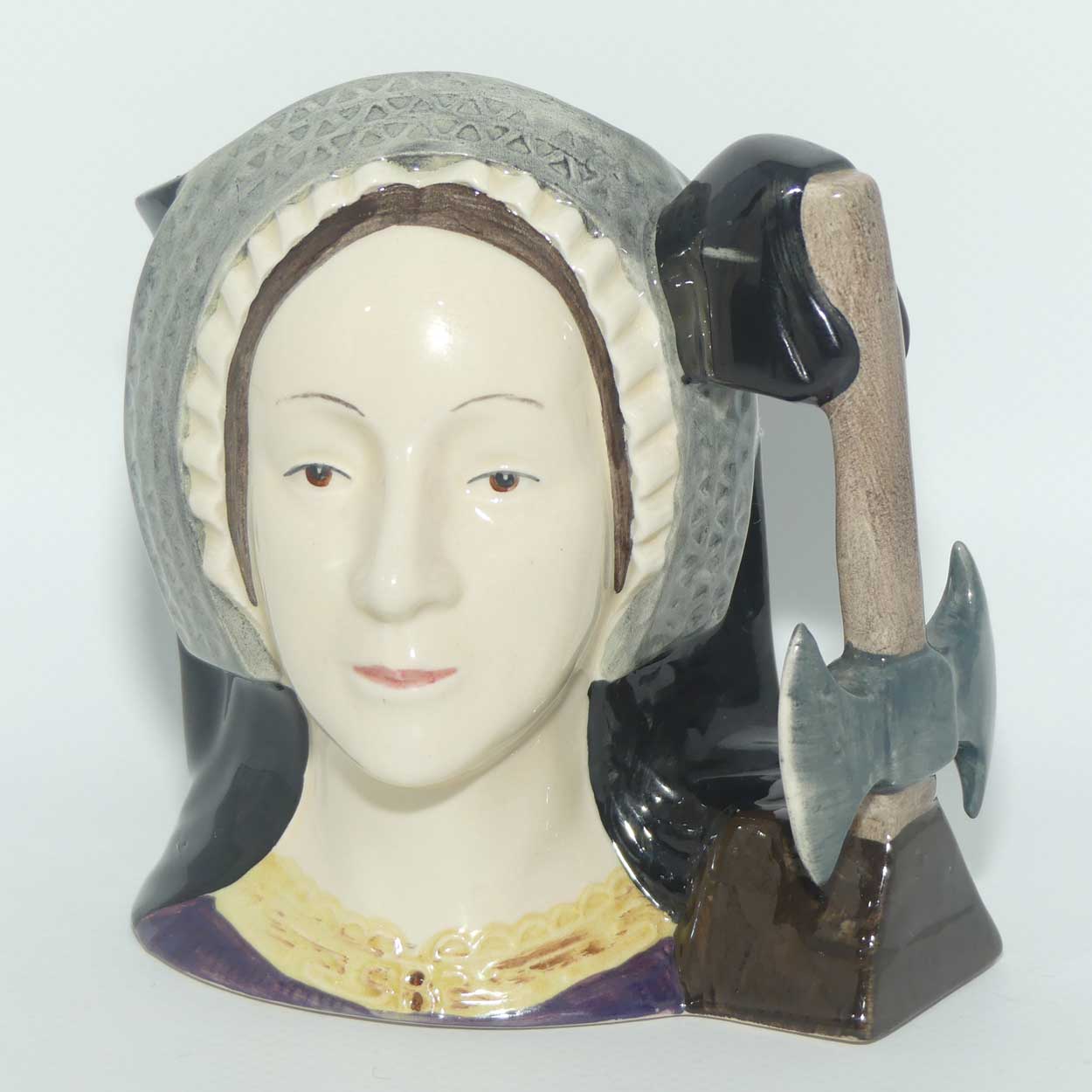 D6650 Royal Doulton small character jug Anne Boleyn | #2