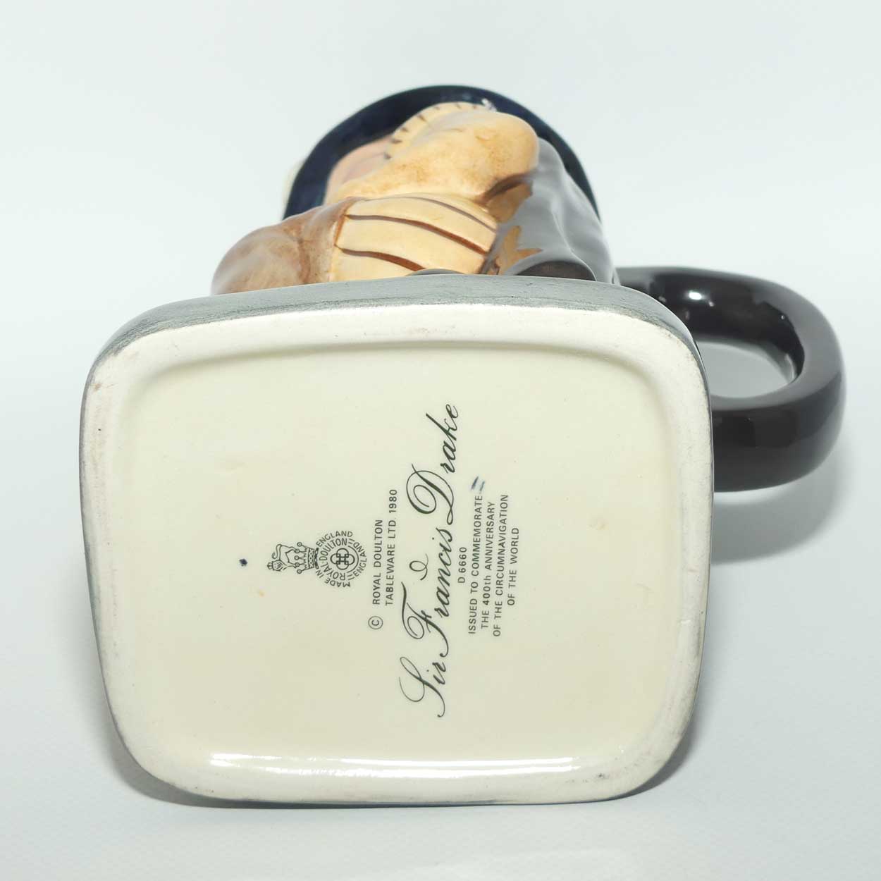 D6660 Royal Doulton large toby jug Sir Francis Drake | #2