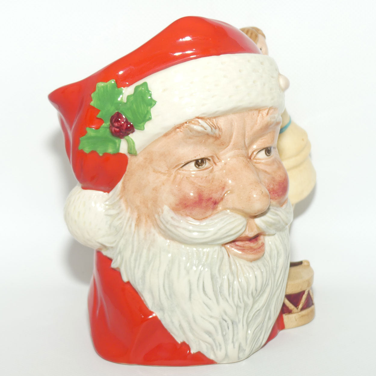 D6668 Royal Doulton large character jug Santa Claus | Doll handle