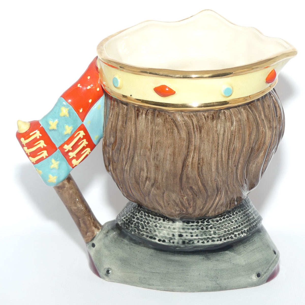 D6671 Royal Doulton large character jug Henry V | Signed