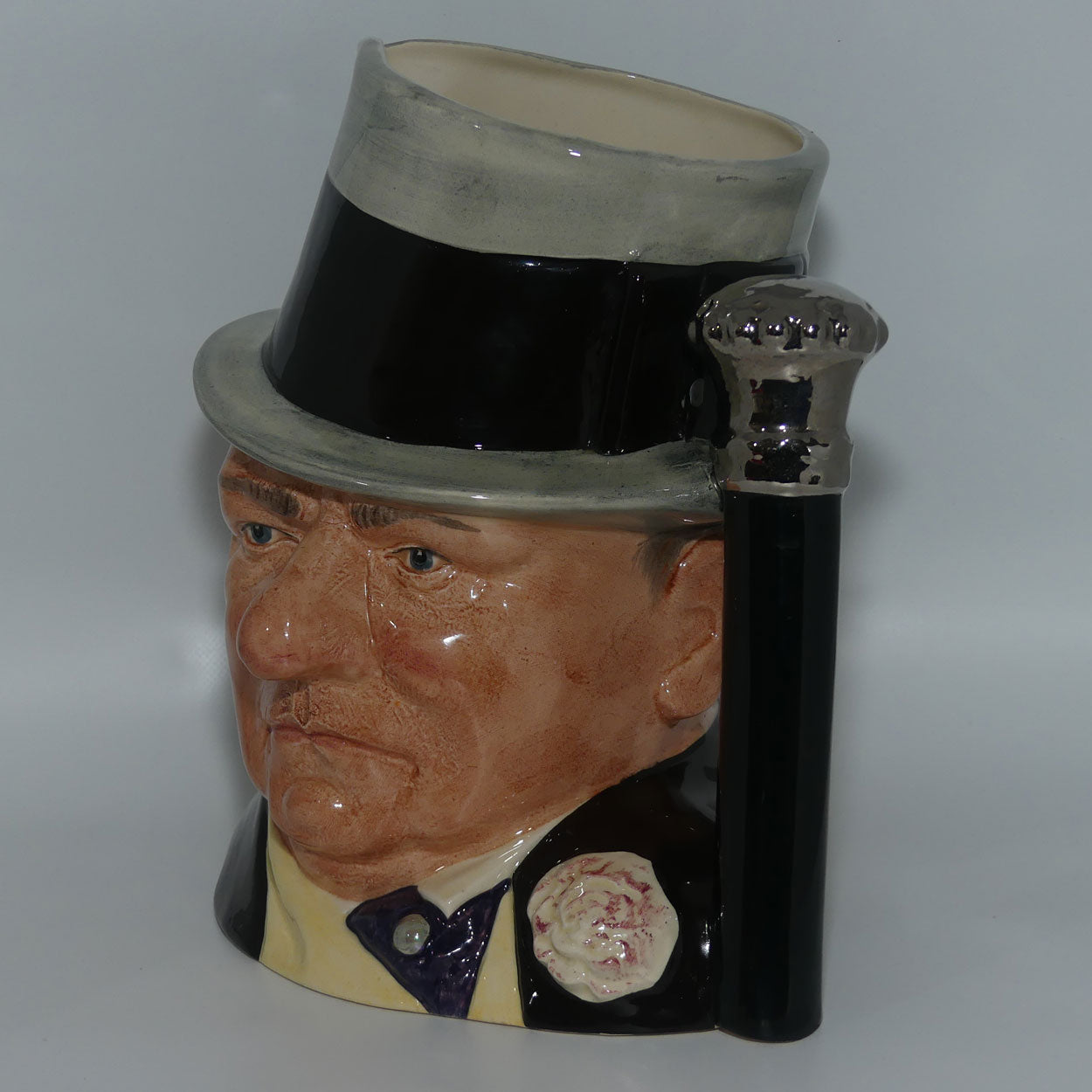 D6674 Royal Doulton large character jug WC Fields