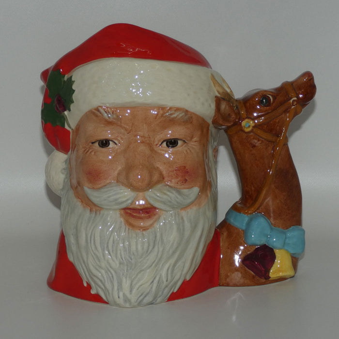 D6675 Royal Doulton large character jug Santa Claus | Reindeer Handle