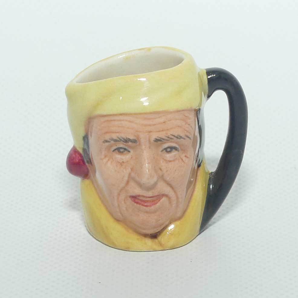 D6683 Royal Doulton tiny character jug Scrooge