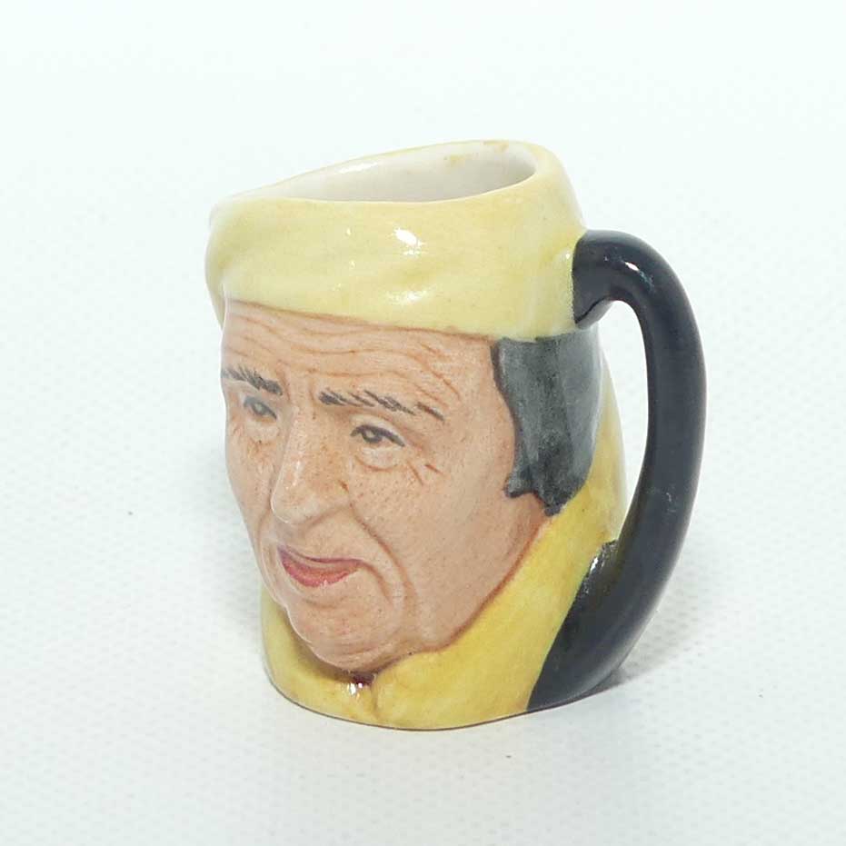 D6683 Royal Doulton tiny character jug Scrooge