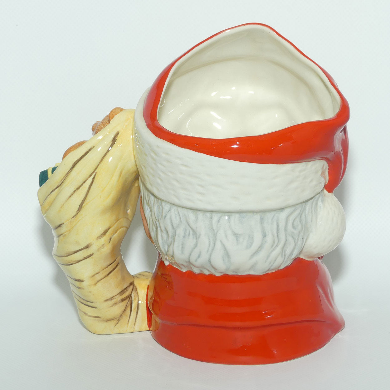 D6690 Royal Doulton large character jug Santa Claus | Sack of Toys handle