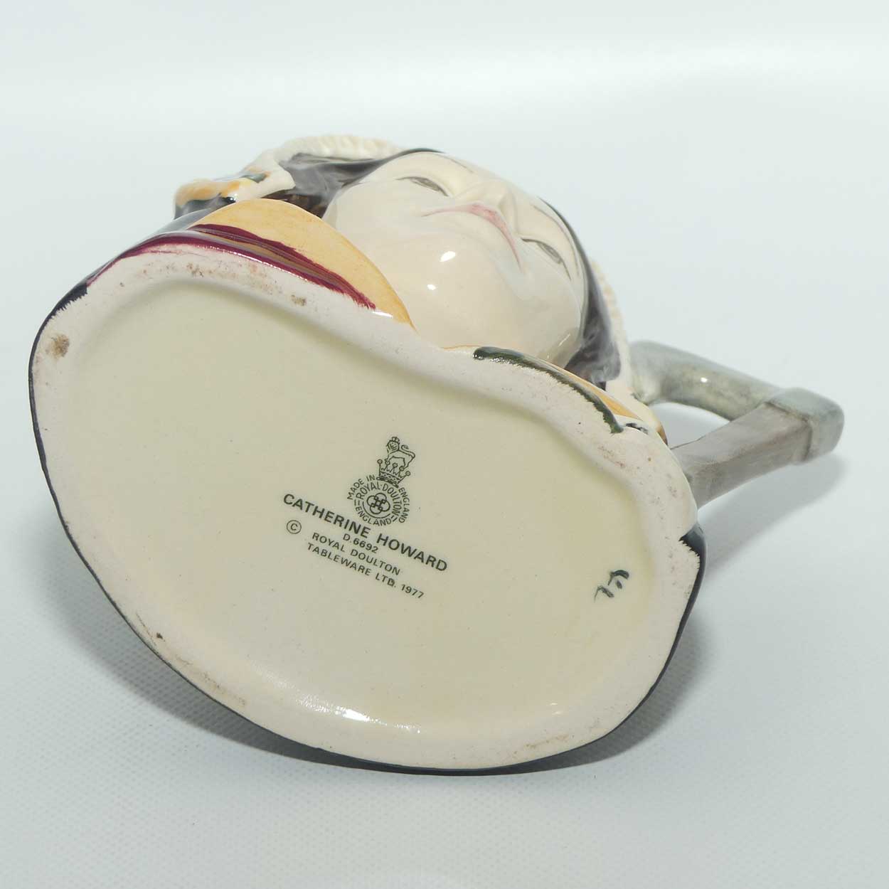 D6692 Royal Doulton small character jug Catherine Howard | #2