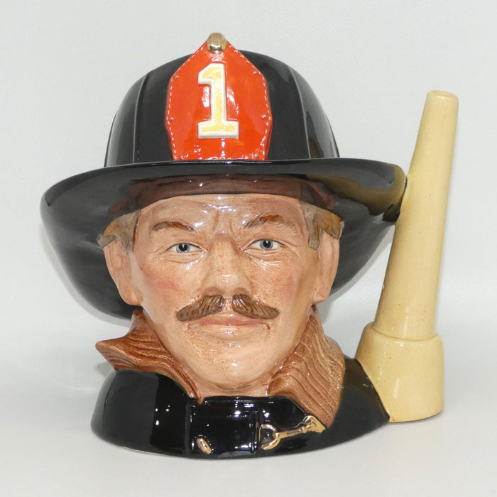 D6697 Royal Doulton large character jug The Fireman