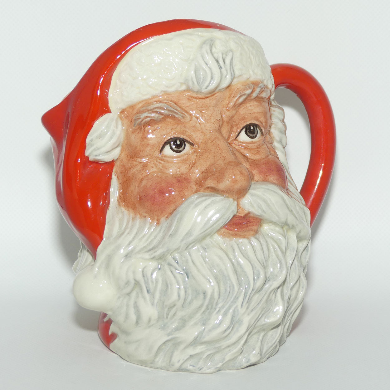 D6704 Royal Doulton large character jug Santa Claus | Plain Red