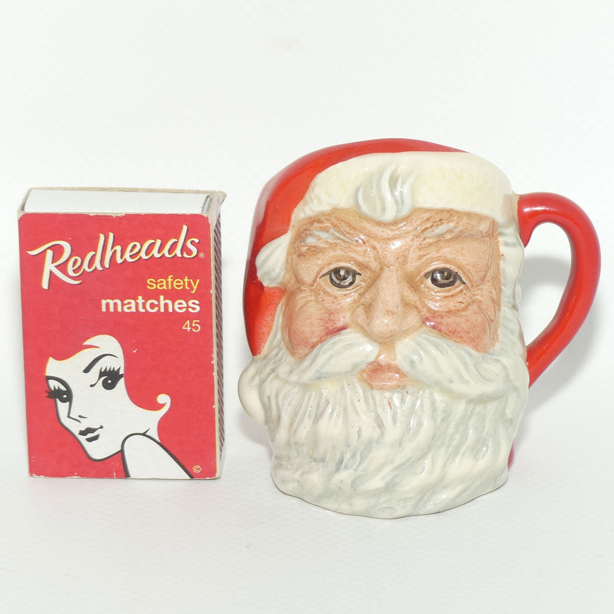 D6706 Royal Doulton miniature character jug Santa Claus