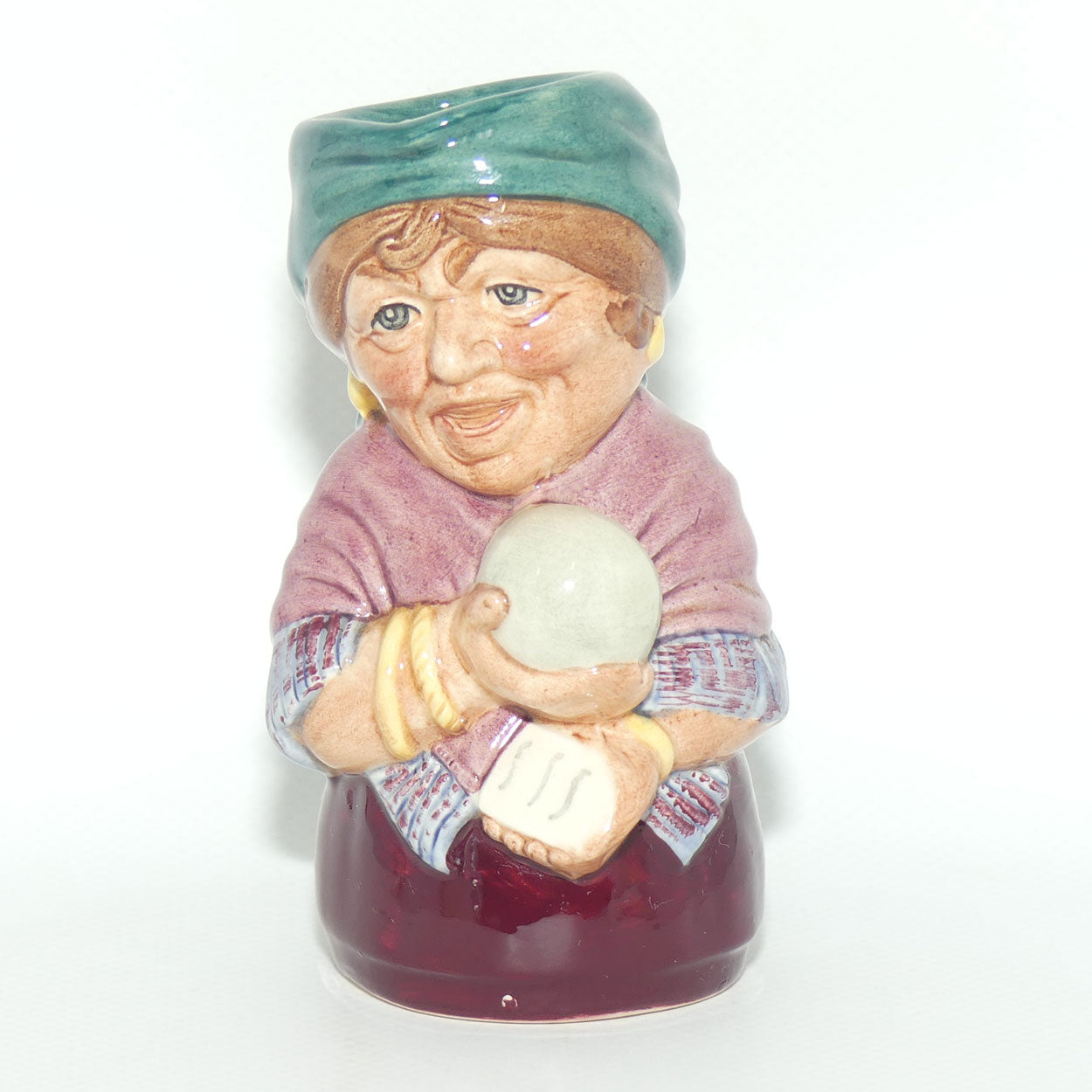 D6714 Royal Doulton Doultonville Madame Crystal