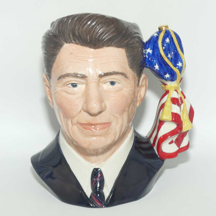 D6718 Royal Doulton large character jug Ronald Reagan | President of the United States