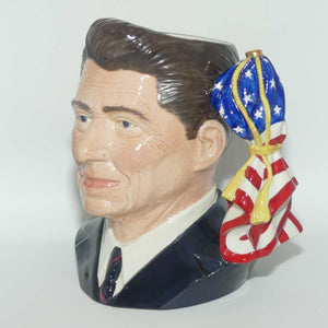 D6718 Royal Doulton large character jug Ronald Reagan | President of the United States