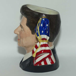 D6718 Royal Doulton large character jug Ronald Reagan | President of the United States