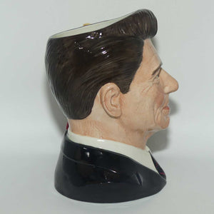 D6718 Royal Doulton large character jug Ronald Reagan | President of the United States