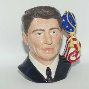 D6718 Royal Doulton large character jug Ronald Reagan | President of the United States