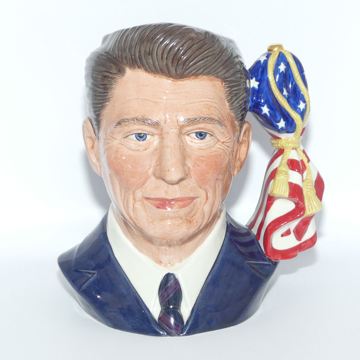 D6718 Royal Doulton large character jug Ronald Reagan | President of the United States | LE319 | + Cert