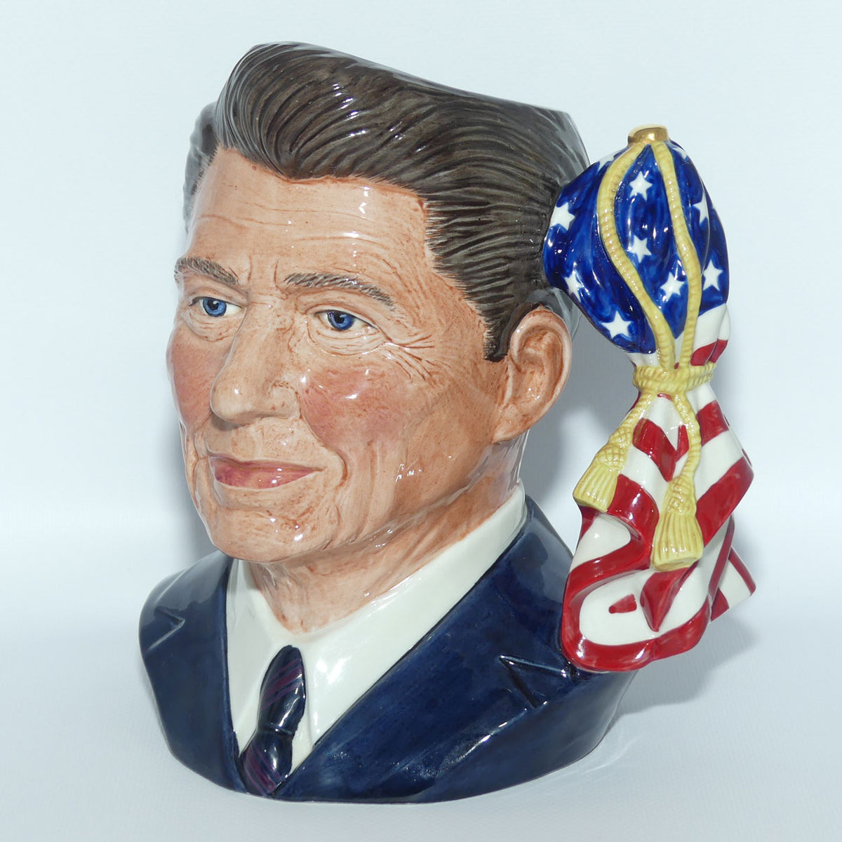 D6718 Royal Doulton large character jug Ronald Reagan | President of the United States | LE319 | + Cert