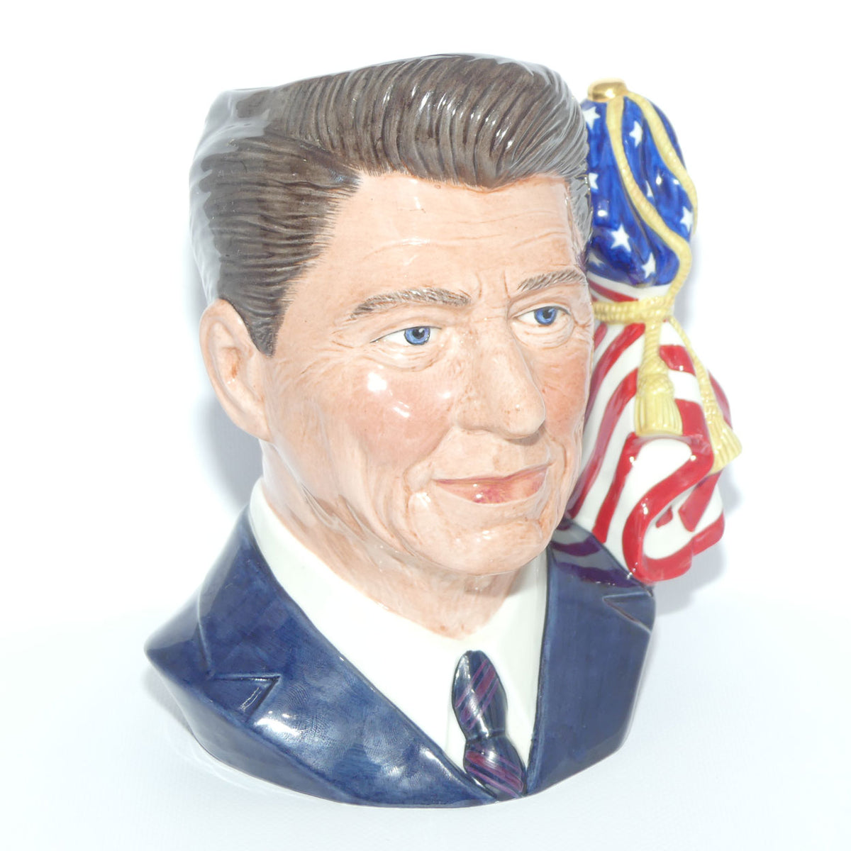 D6718 Royal Doulton large character jug Ronald Reagan | President of the United States | LE319 | + Cert