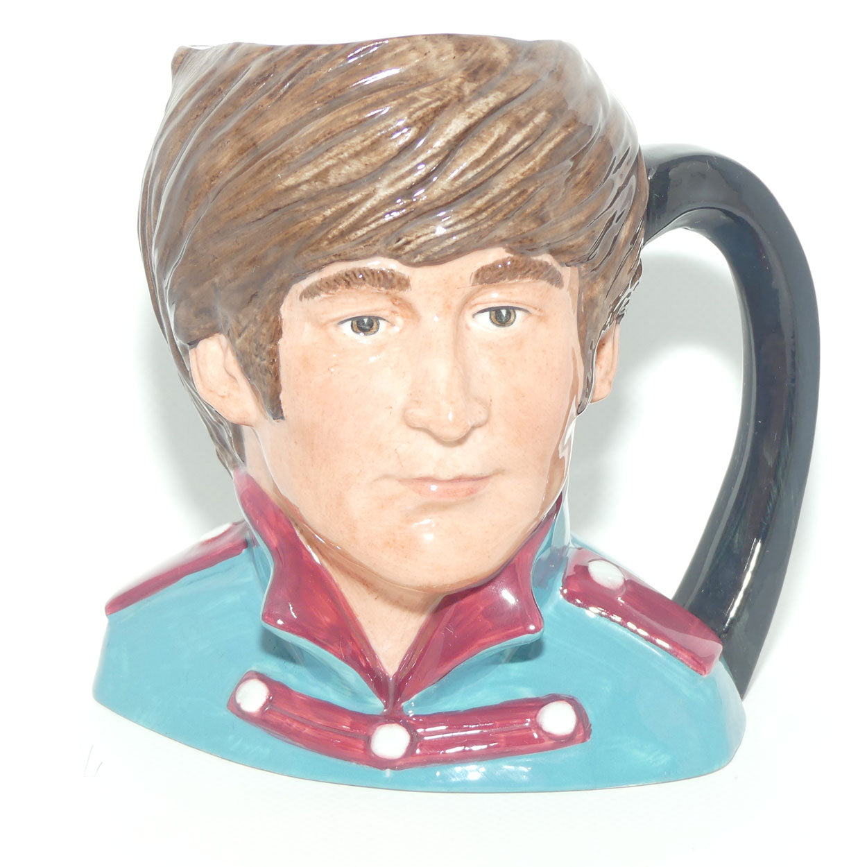 D6725 Royal Doulton mid size character jug John Lennon (Turquoise Jacket)