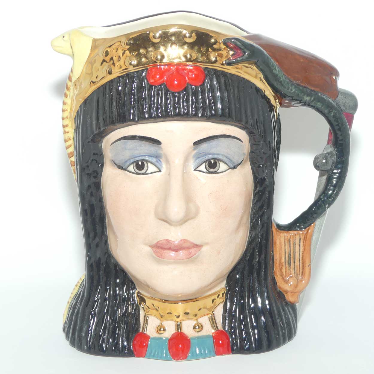 D6728 Royal Doulton large double sided character jug Antony and Cleopatra | Star Crossed Lovers | LE 4017