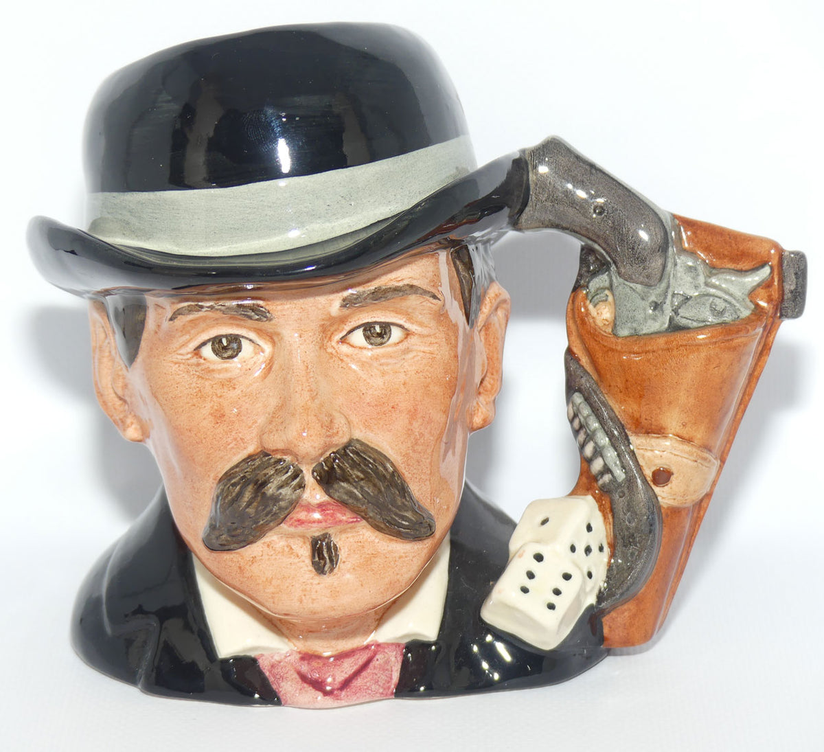 D6731 Royal Doulton mid size character jug Doc Holliday | #1