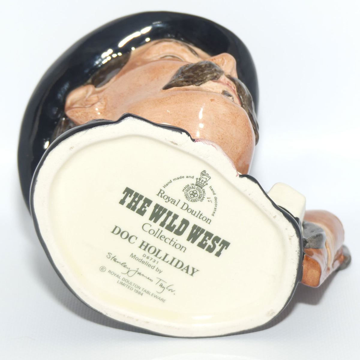 D6731 Royal Doulton mid size character jug Doc Holliday | #1