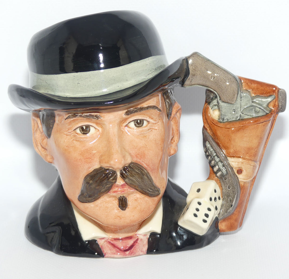 D6731 Royal Doulton mid size character jug Doc Holliday | #2