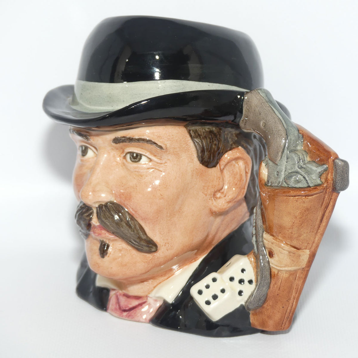 D6731 Royal Doulton mid size character jug Doc Holliday | #2