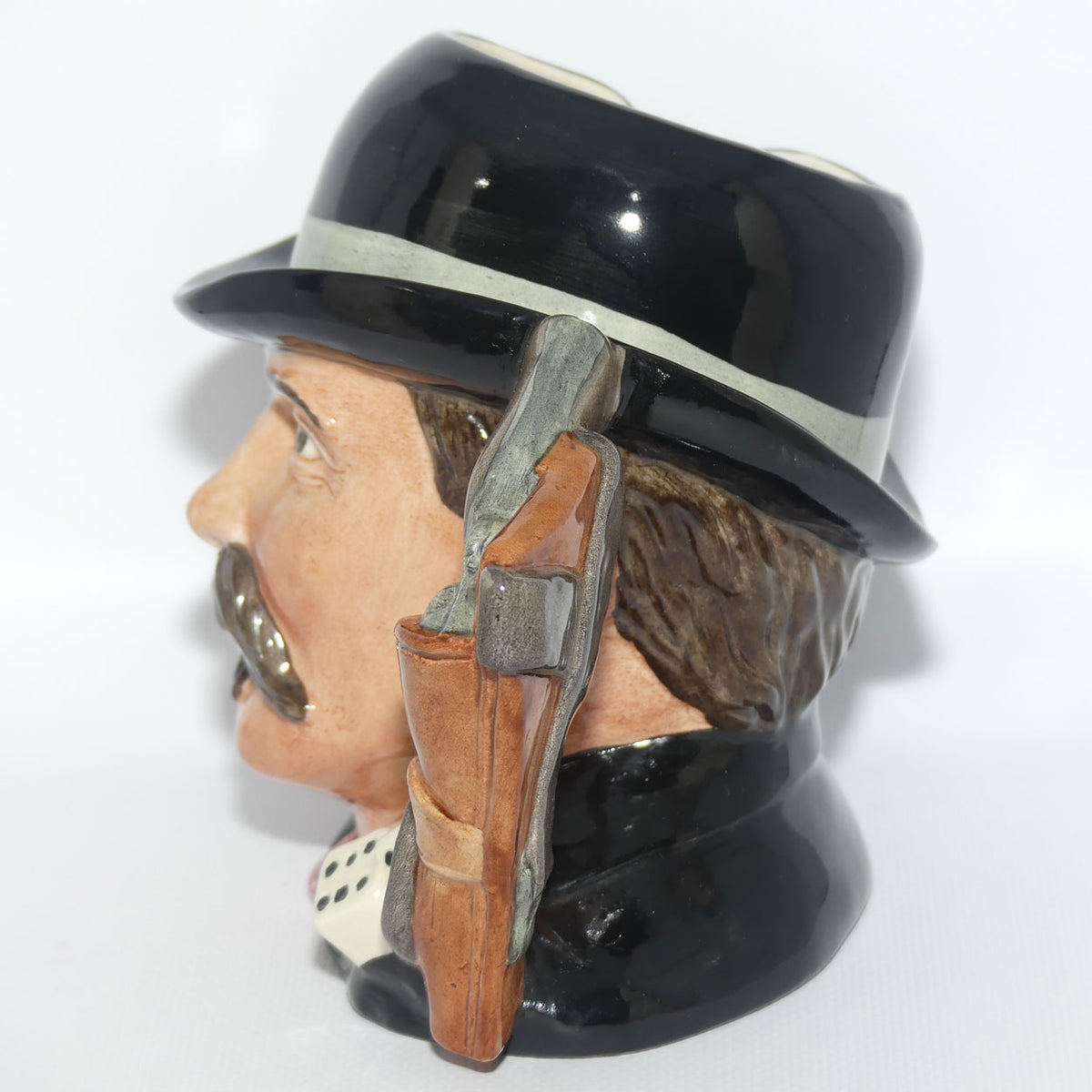 D6731 Royal Doulton mid size character jug Doc Holliday | #2