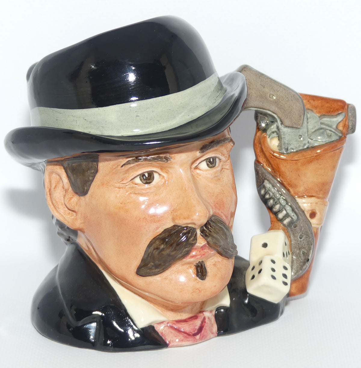 D6731 Royal Doulton mid size character jug Doc Holliday | #2