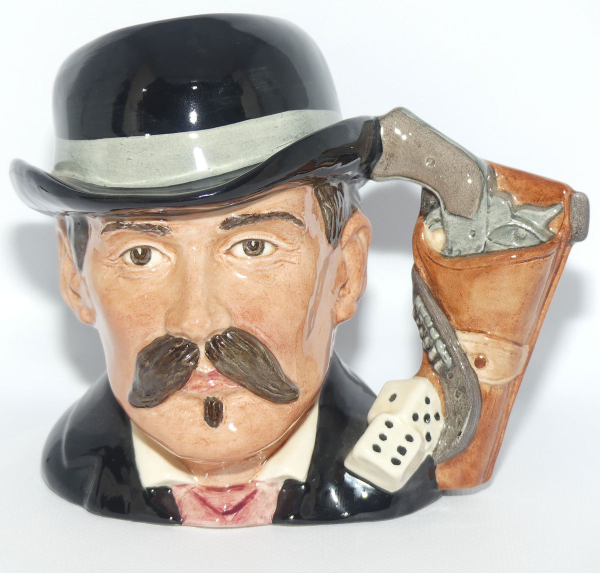 D6731 Royal Doulton mid size character jug Doc Holliday | #2
