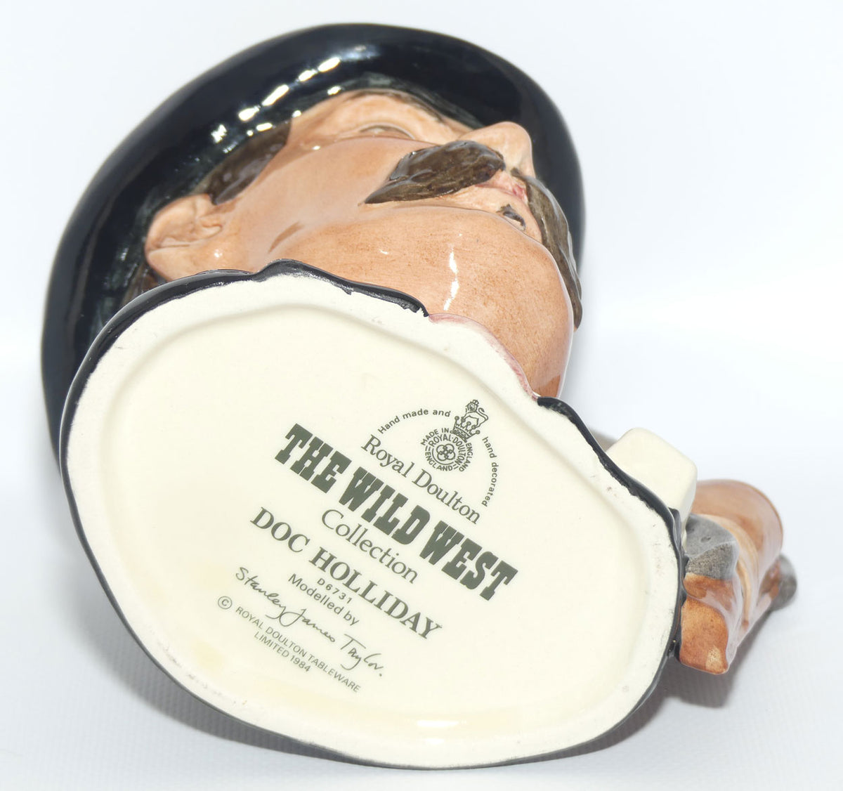 D6731 Royal Doulton mid size character jug Doc Holliday | #2