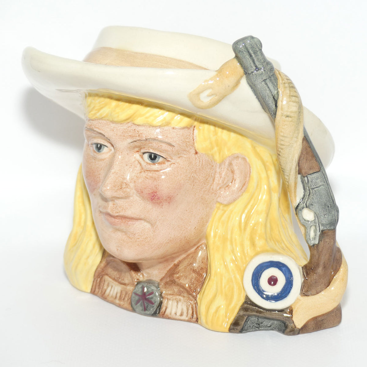 D6732 Royal Doulton mid size character jug Annie Oakley | #1