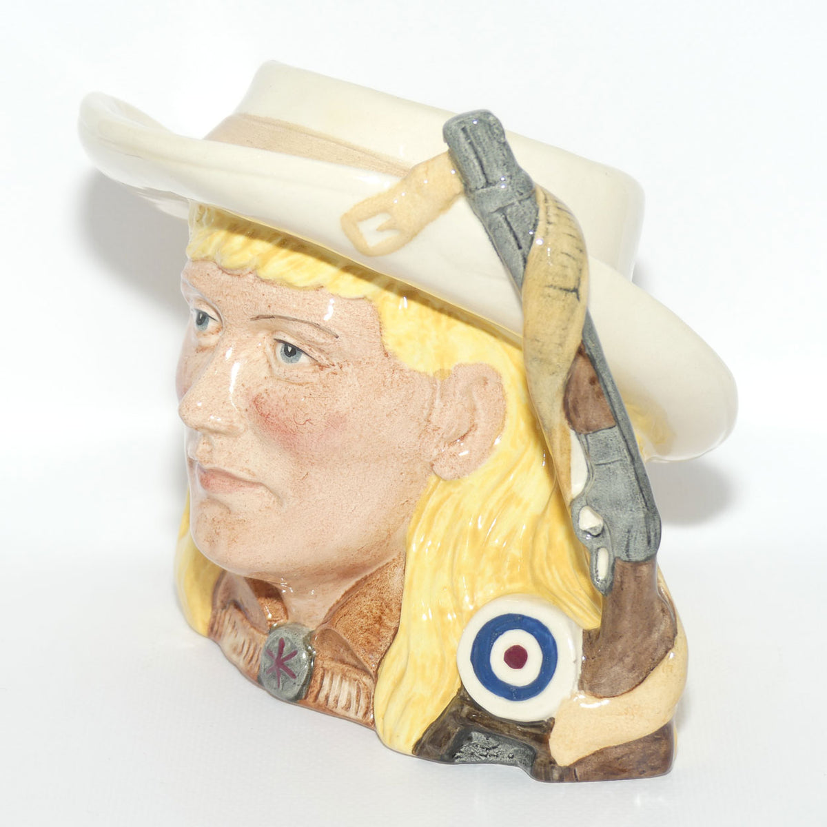 D6732 Royal Doulton mid size character jug Annie Oakley | #2
