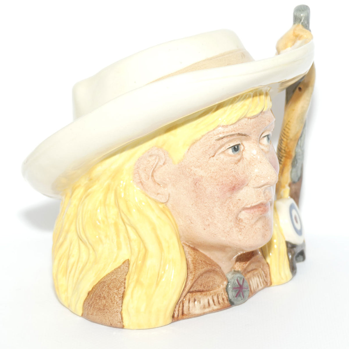 D6732 Royal Doulton mid size character jug Annie Oakley | #2