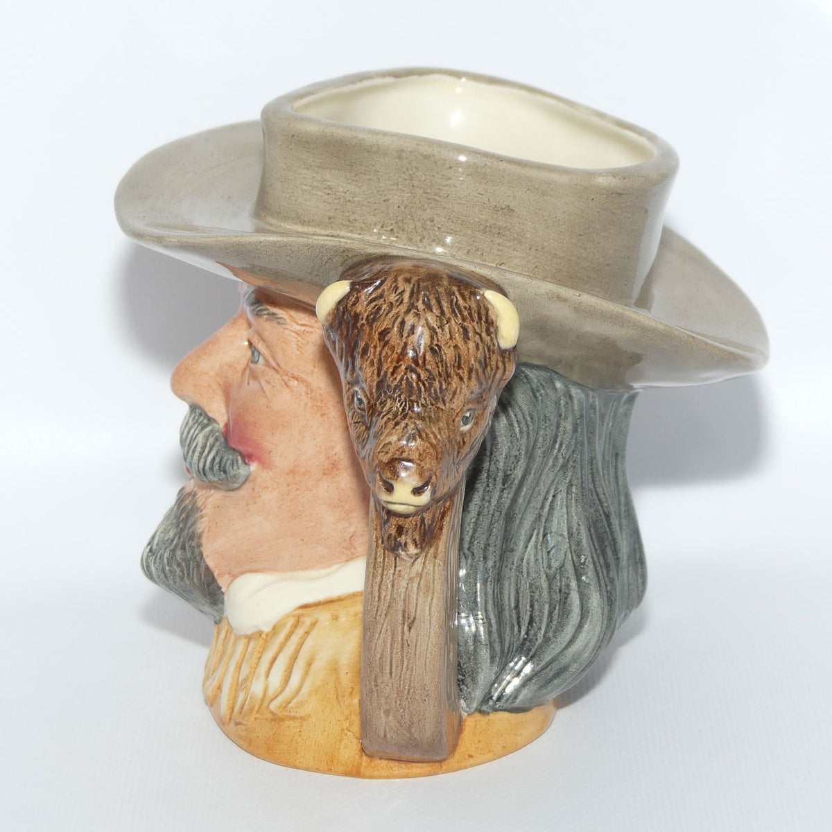 D6735 Royal Doulton mid size character jug Buffalo Bill