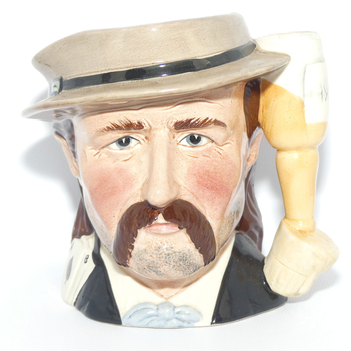 D6736 Royal Doulton mid size character jug Wild Bill Hickock | #1