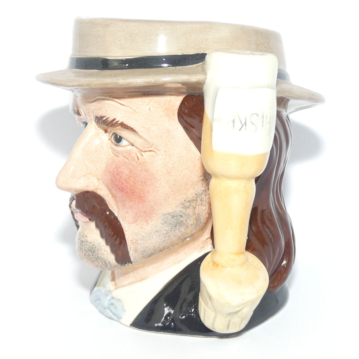 D6736 Royal Doulton mid size character jug Wild Bill Hickock | #1