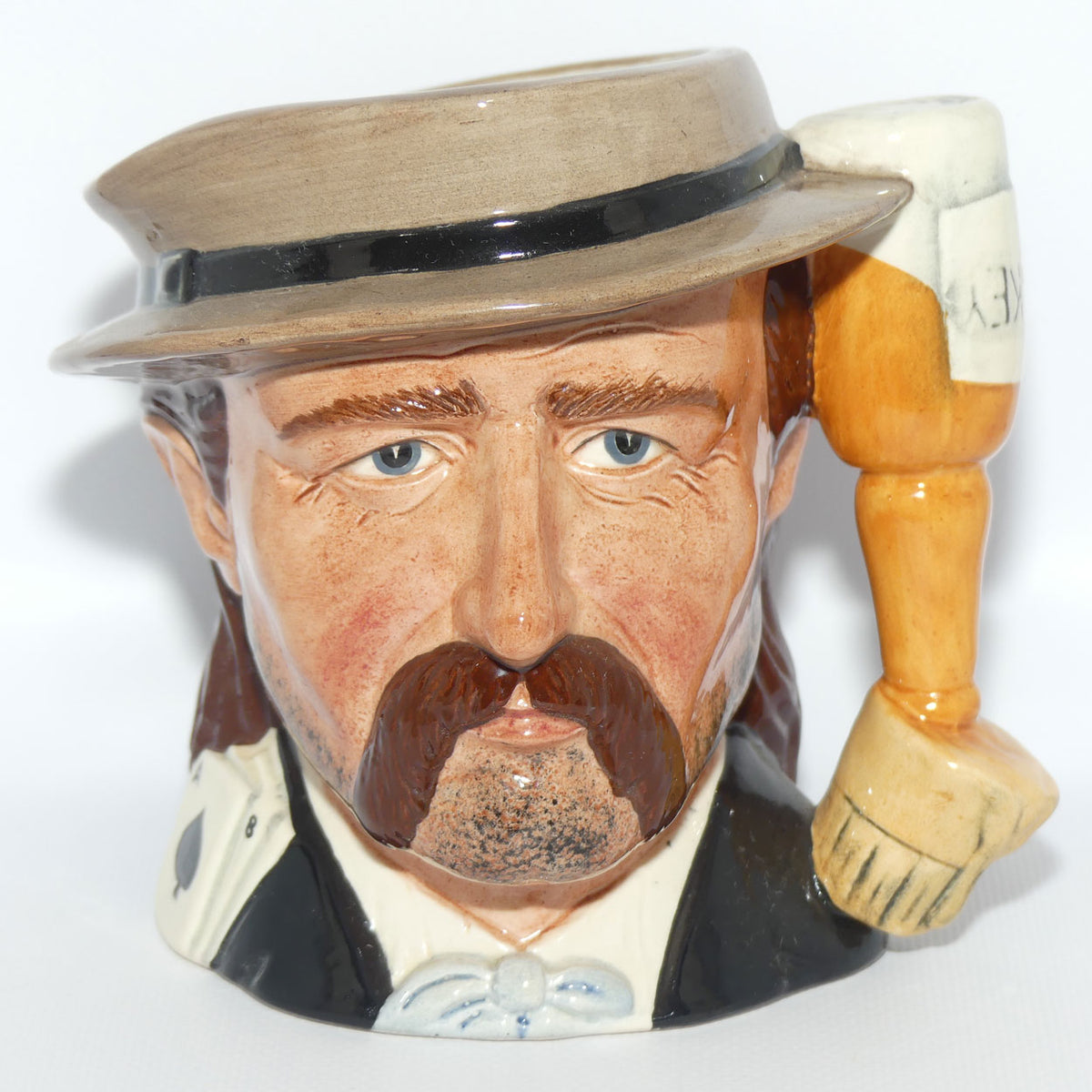D6736 Royal Doulton mid size character jug Wild Bill Hickock | #2