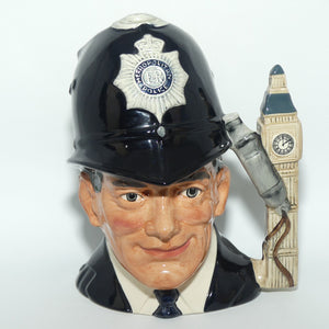 D6744 Royal Doulton large character jug London Bobby | Embossed Badge
