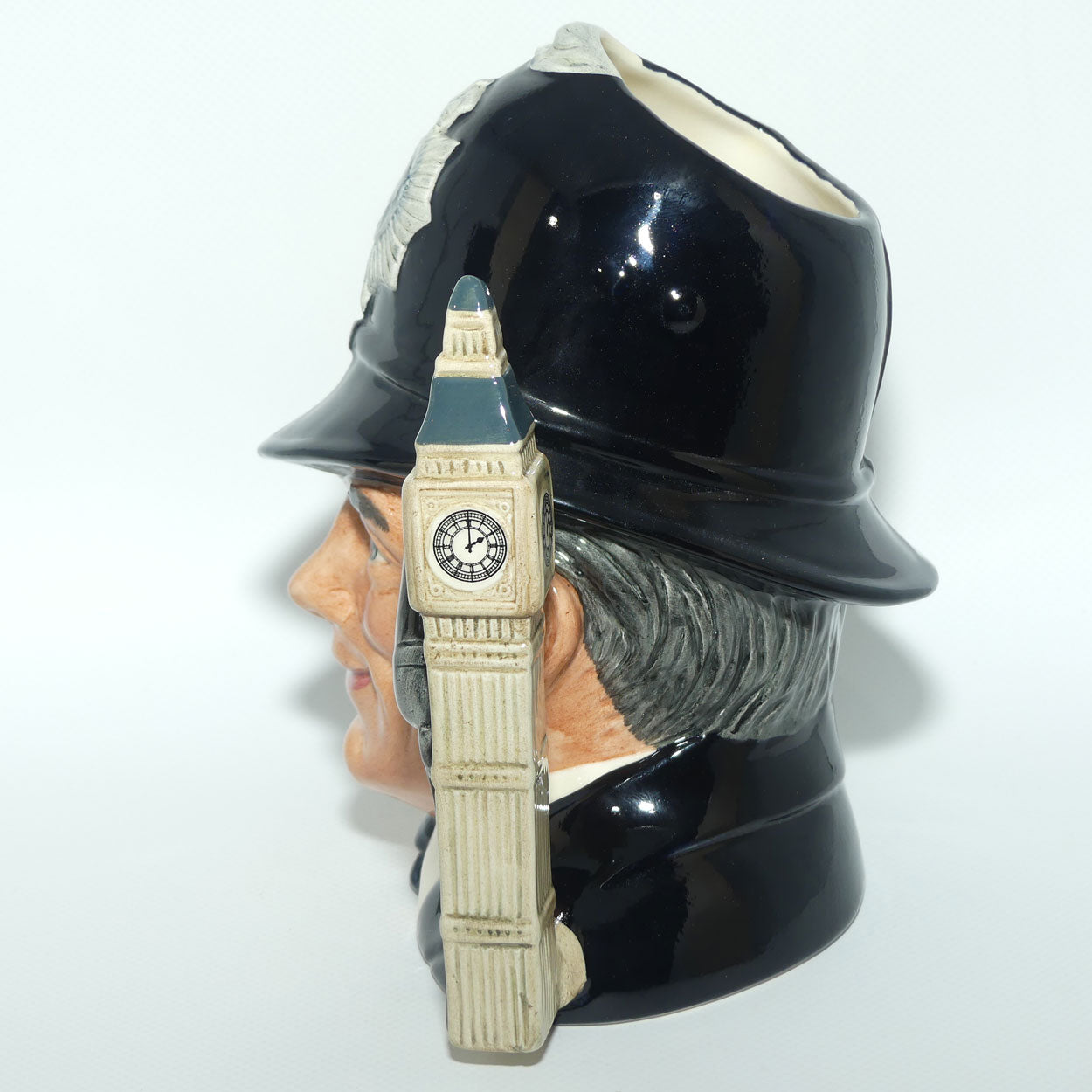 D6744 Royal Doulton large character jug London Bobby | Embossed Badge