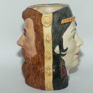 D6787 Royal Doulton large double sided character jug Samson and Delilah | LE595/9500