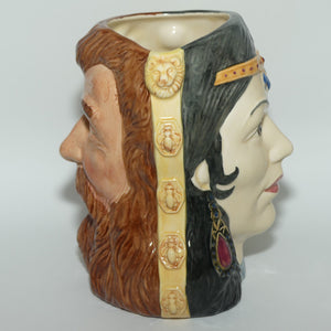 D6787 Royal Doulton large double sided character jug Samson and Delilah | LE595/9500