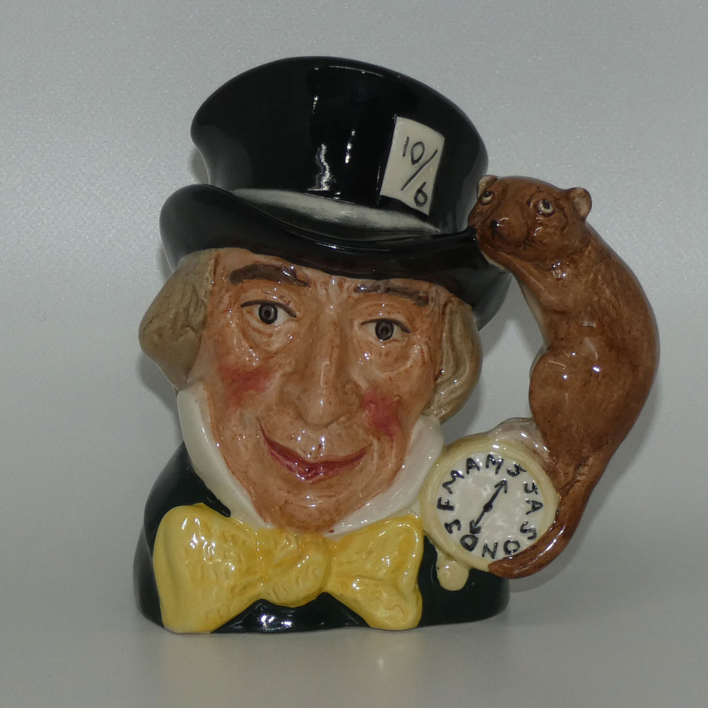 D6790 Royal Doulton small character jug Mad Hatter (Ltd Ed)