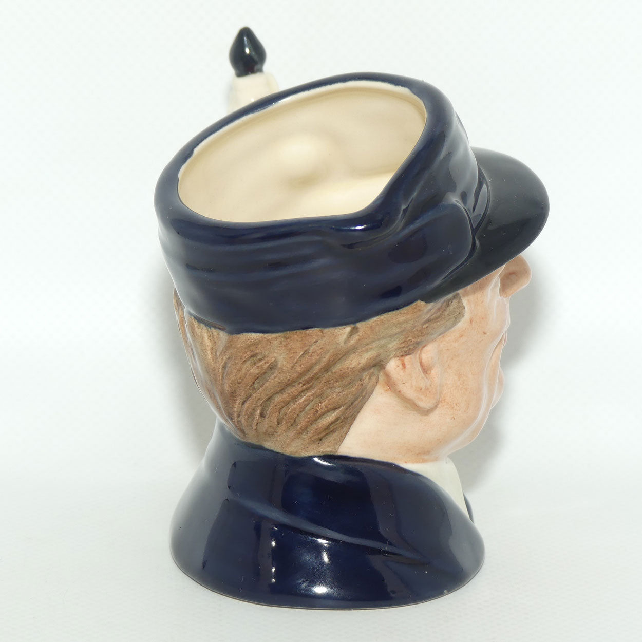 D6823 Royal Doulton small character jug The Engine Driver | LE 1888 + Cert