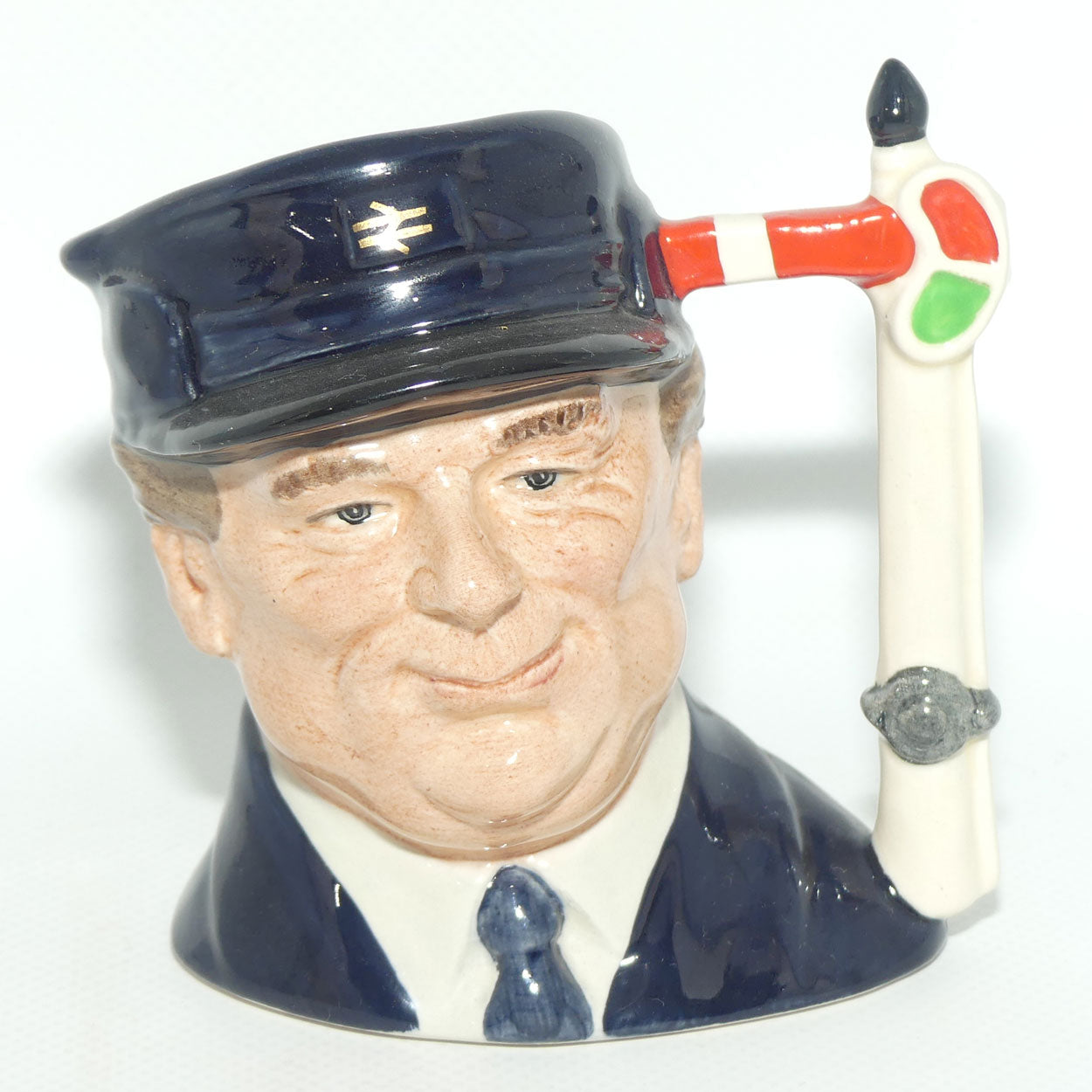 D6823 Royal Doulton small character jug The Engine Driver