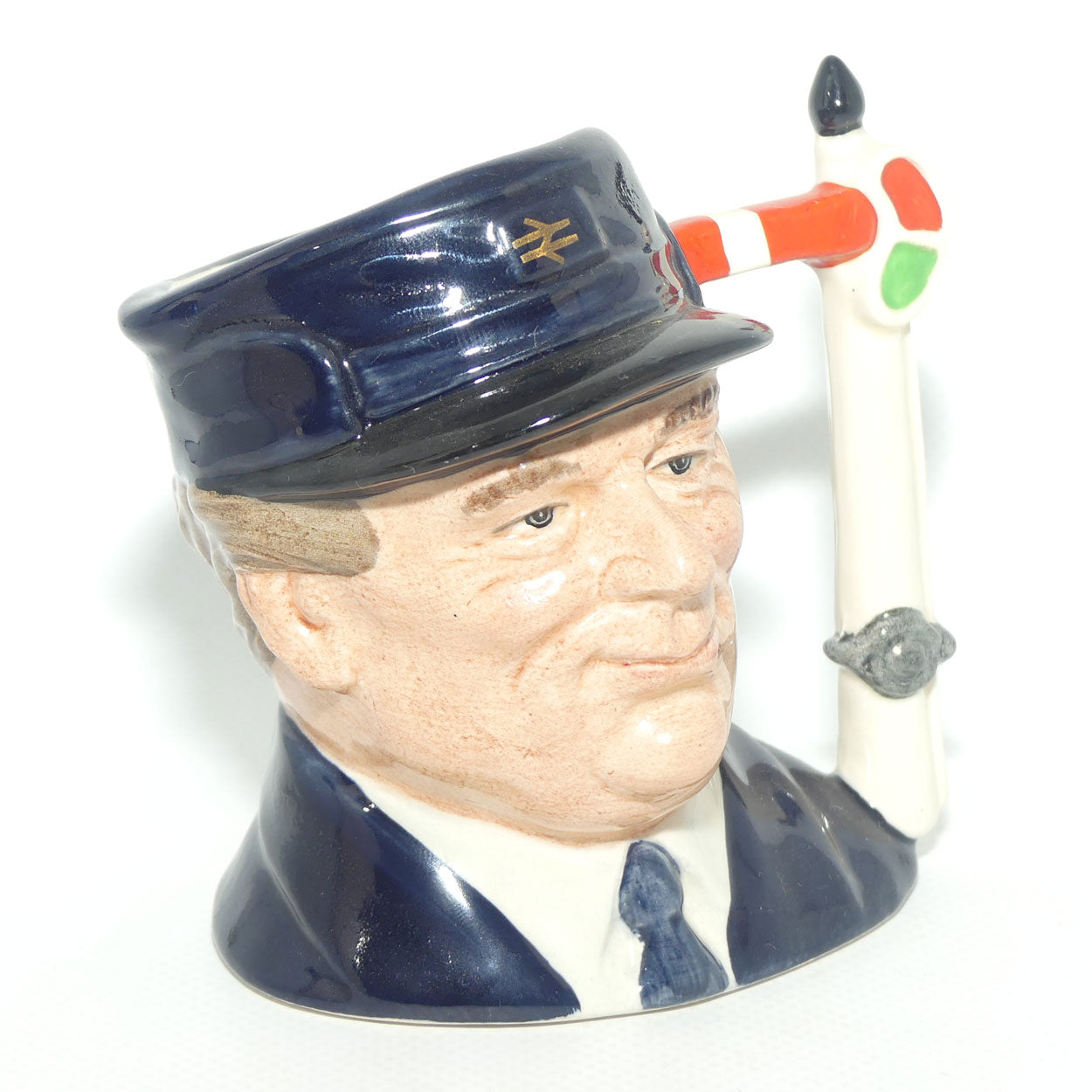 D6823 Royal Doulton small character jug The Engine Driver