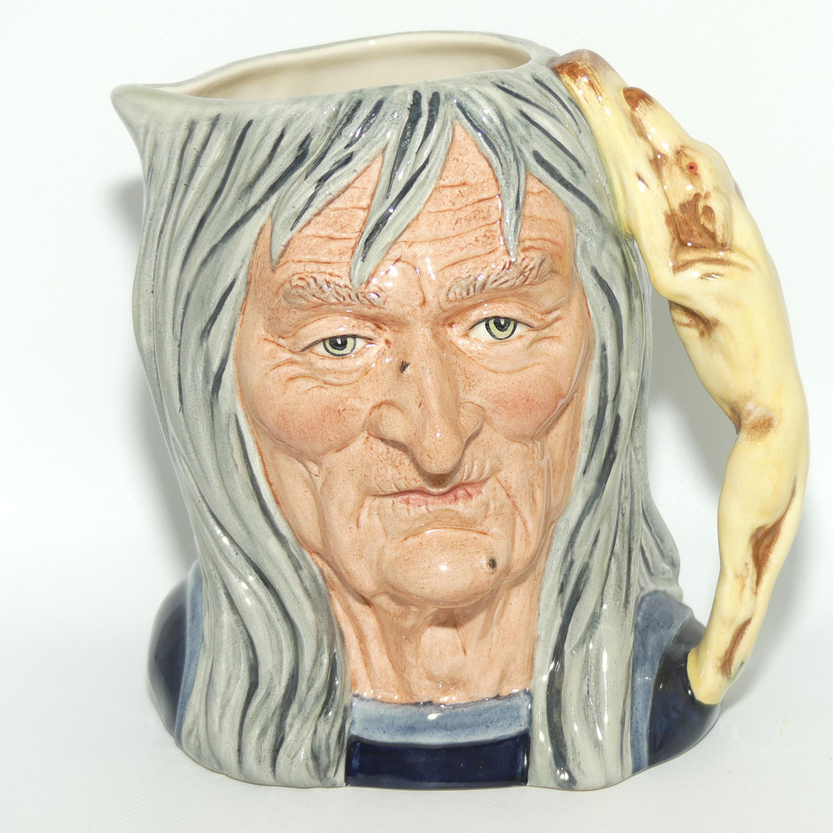 D6826 Royal Doulton large character jug The Pendle Witch