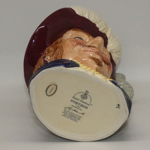 D6828 Royal Doulton large character jug Porthos